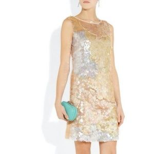 Never Worn Philosophy Di Alberta Ferretti Embellished Silk Dress Size 6